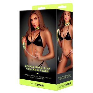 WhipSmart Glow Deluxe Role-Play Collar and Leash