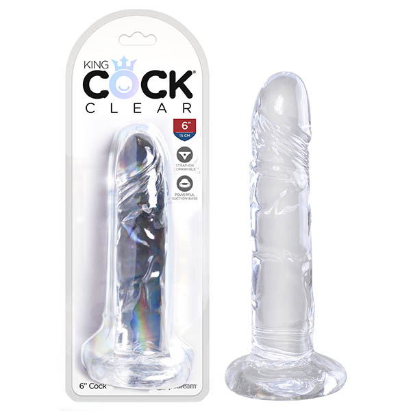 King Cock Clear 6'' Cock
