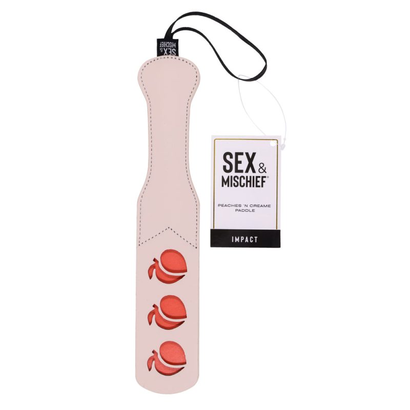 Sex & Mischief Peaches n CreaMe Impression Paddle