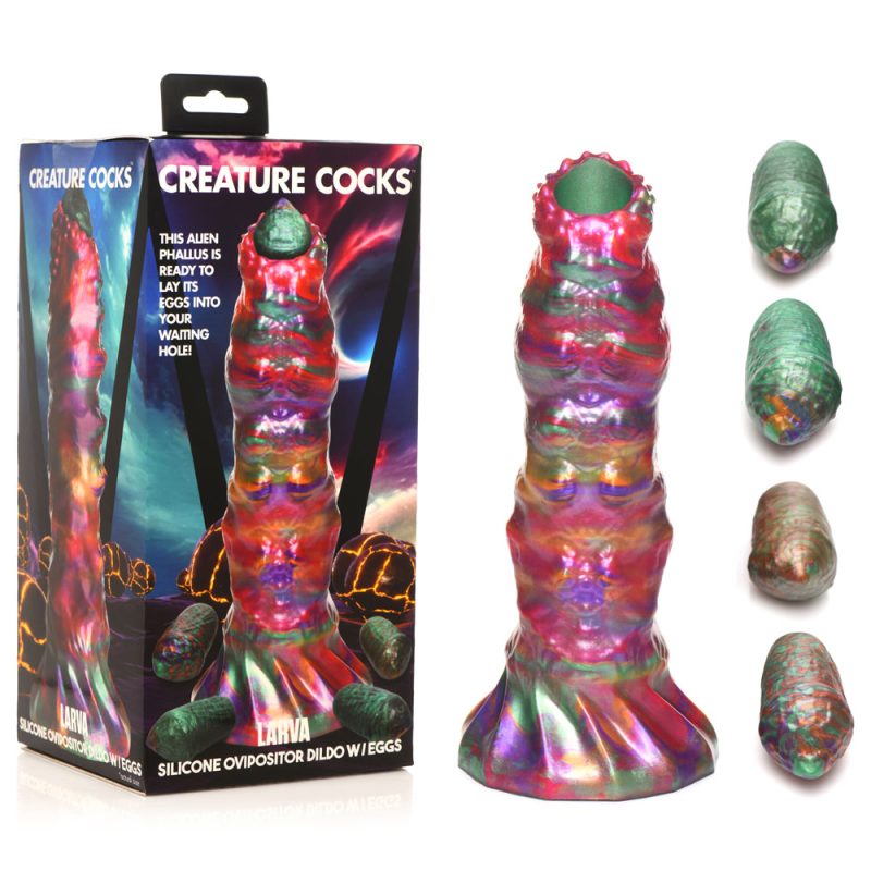 Creature Cocks Larva Silicone Dildo