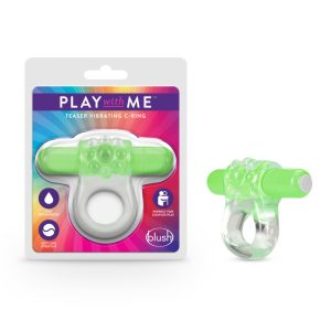 Play With Me Teaser Vibrating C-Ring - G