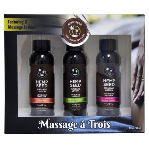 Hemp Seed Massage A Trois