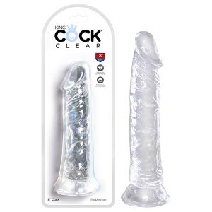 King Cock Clear 8'' Cock - Clear