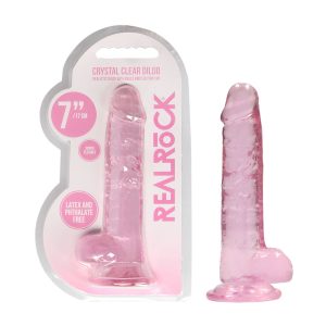 REALROCK 7'' Realistic Dildo With Balls