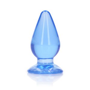 REALROCK 9 cm Anal Plug - Blue